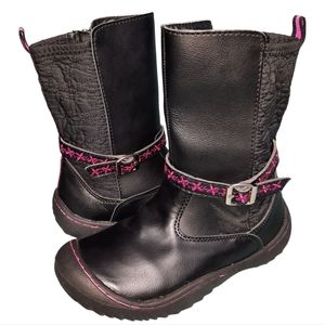 Jambu KD Lillia Genuine Leather Riding Boots SZ 2M